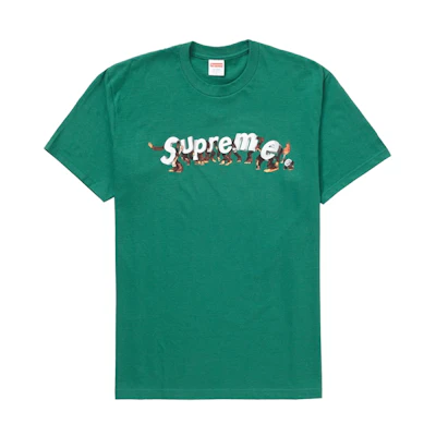 Supreme Apes Tee Light Pine