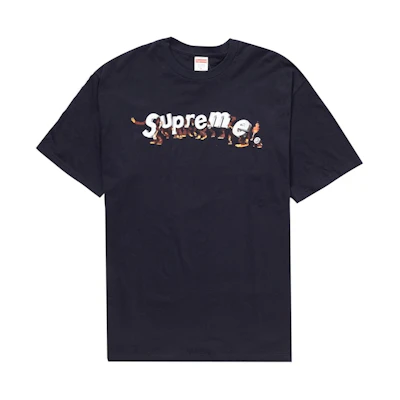 Supreme Apes Tee Navy