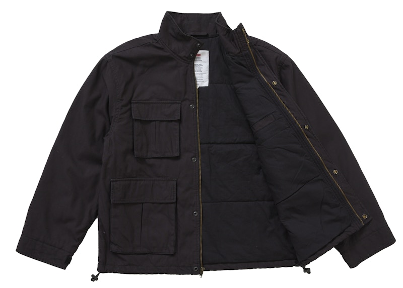 Supreme Aphex Twin Alpha Industries Cargo Jacket Black 圖 2
