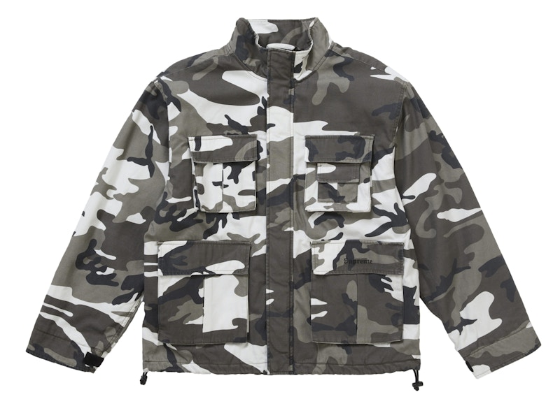 Lookbook Supreme Aphex Twin Alpha Industries Chaqueta Cargo Snow Camo