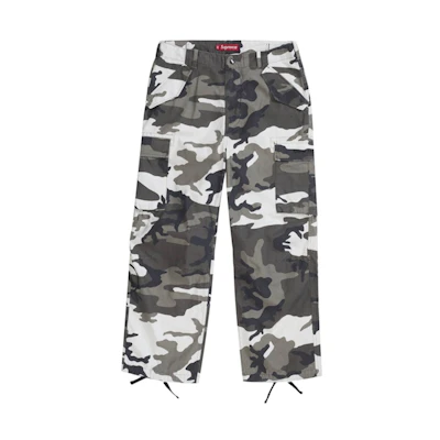 Supreme Aphex Twin Alpha Industries Cargo Pant Snow Camo