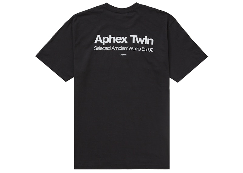 Order Supreme Aphex Twin Ambient Works T-Shirt Hitam
