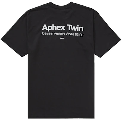 Supreme Aphex Twin Ambient Works T-Shirt Hitam Order Supreme Aphex Twin Ambient Works T-Shirt Hitam