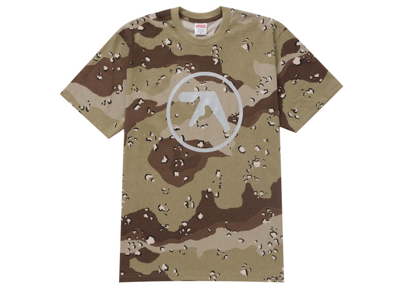 Supreme Aphex Twin Ambient Works Tee Chocolate Chip Camo