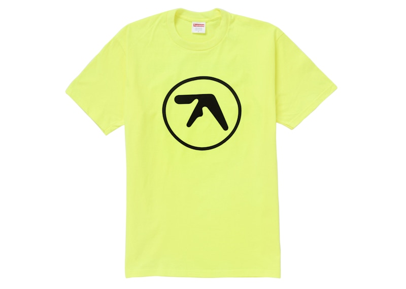 Supreme Aphex Twin Ambient Works Tee Fluorescent Yellow