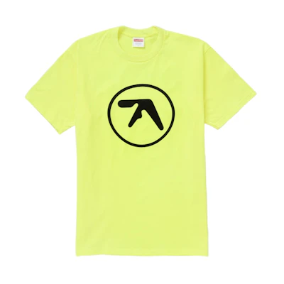 Supreme Aphex Twin Ambient Works Tee Fluorescent Yellow