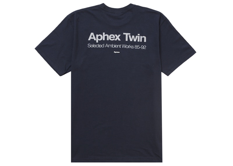 Supreme Aphex Twin Ambient Works Tee Navy 圖 2