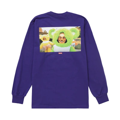 Supreme Aphex Twin Donkey Rhubarb L/S Tee Purple