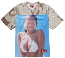 Supreme Aphex Twin Football Jersey Chocolate Chip Camo Supreme Aphex Twin Football Jersey Chocolate Chip Camo