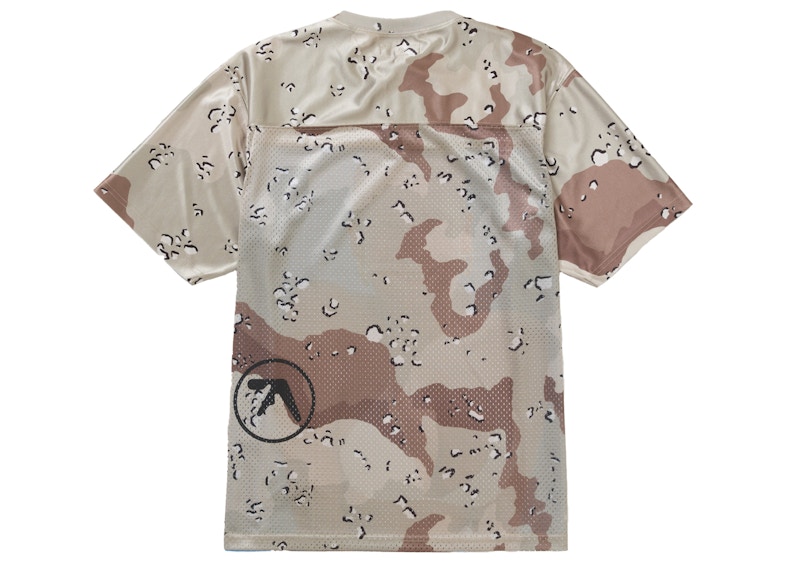 Order シュプリーム アフェックスツイン フットボールジャージ チョコチップカモ柄