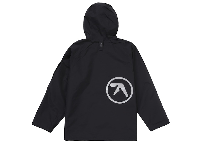 Shop 슈프림 아펙스 트윈 리버서블 고어텍스 후드 자켓 블랙