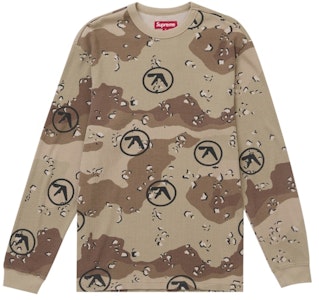 Supreme Aphex Twin Thermal Coklat Camo Chip Buy Supreme Aphex Twin Thermal Coklat Camo Chip