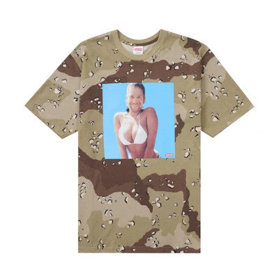 Supreme Aphex Twin Windowlicker Tee Chocolate Chip Camo