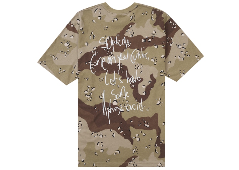 Supreme Aphex Twin Windowlicker Tee Chocolate Chip Camo 圖 2