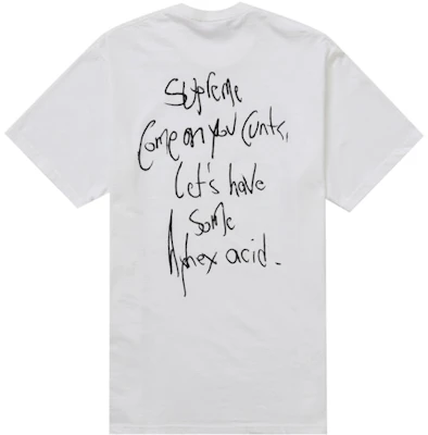 슈프림 에이펙스 트윈 윈도릴리커 티셔츠 화이트 Order 슈프림 에이펙스 트윈 윈도릴리커 티셔츠 화이트