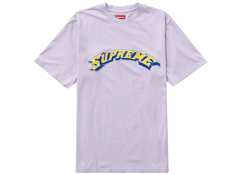 Buy Supreme Appliqué Arc S/S Top 'Lavender' Ungu Pastel