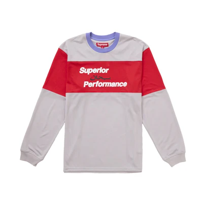 Supreme Arabic Mesh L/S Top Grey