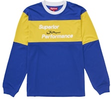 Supreme Arabic Mesh L/S Top Royal Supreme Arabic Mesh L/S Top Royal