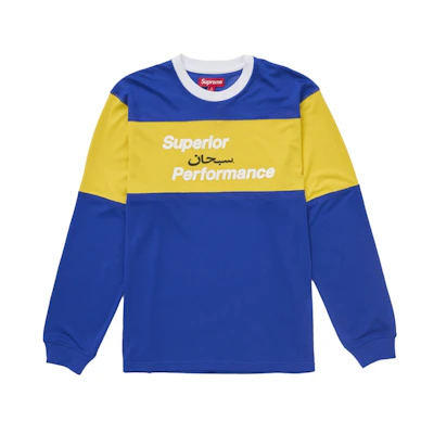 Supreme Arabic Mesh L/S Top Royal