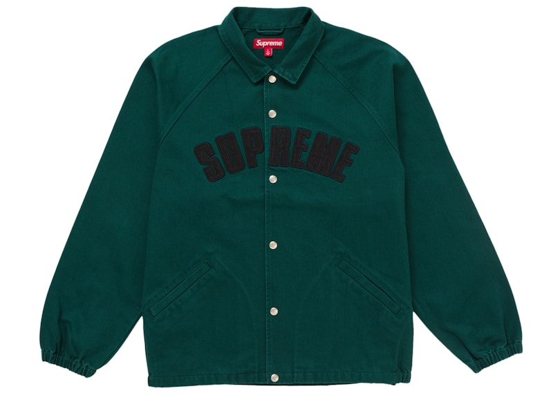 Supreme Arc Denim Coaches Jacket (SS25) Green