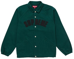 Supreme Arc Denim Coaches Jacket (SS25) Green Supreme Arc Denim Coaches Jacket (SS25) Green