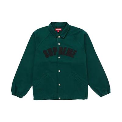 Supreme Arc Denim Coaches Jacket (SS25) Green