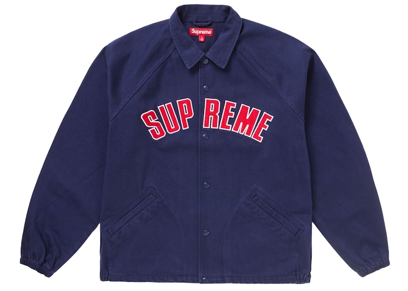Supreme Arc Denim Coaches Jacket Navy
