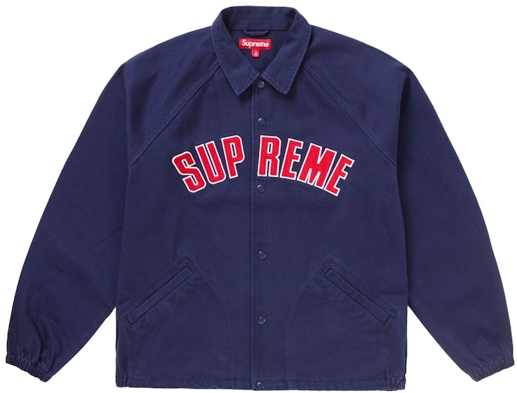 supreme-arc-denim-coaches-jacket-navy