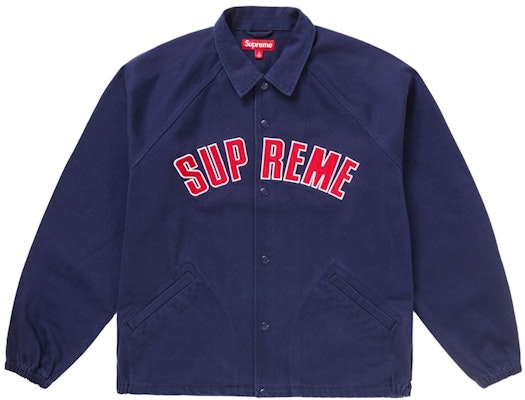 Jaket Supreme Arc Denim Coaches Warna Navy. Buy Jaket Supreme Arc Denim Coaches Warna Navy.