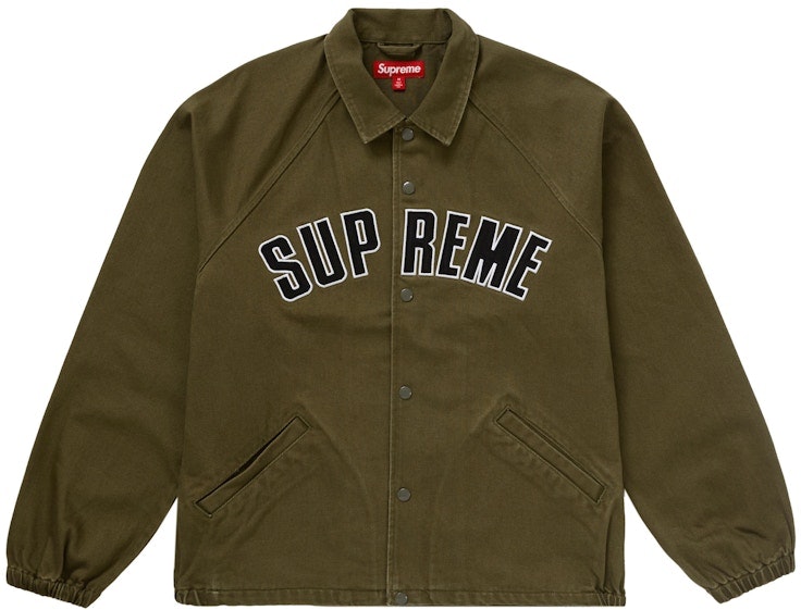 supreme-arc-denim-coaches-jacket-olive