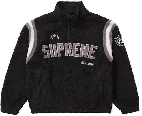 Pullover Fleece Setengah Ritsleting Supreme Arc Hitam Buy Pullover Fleece Setengah Ritsleting Supreme Arc Hitam