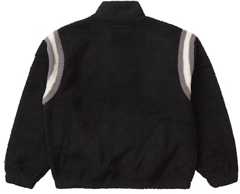 Pullover Fleece Setengah Ritsleting Supreme Arc Hitam Order Pullover Fleece Setengah Ritsleting Supreme Arc Hitam