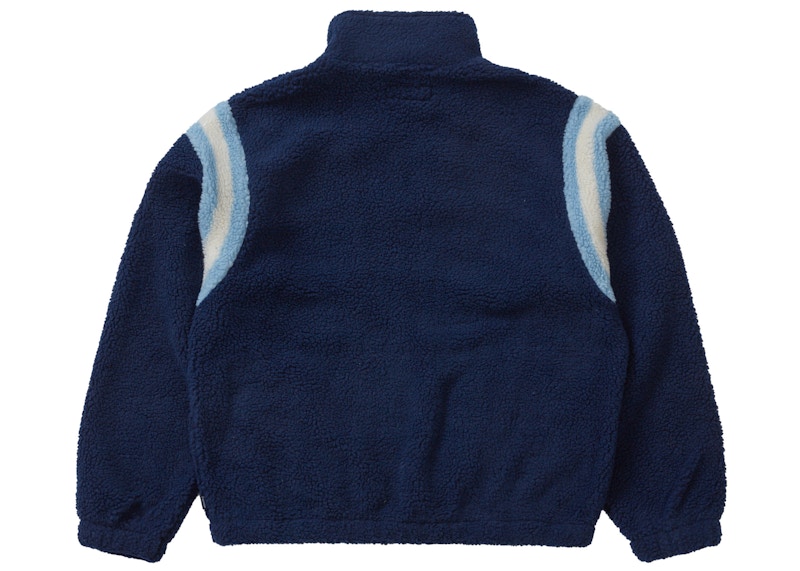 Order Supreme Arc Half Zip Fleece Pullover Azul Marino
