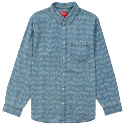 슈프림 아크 자카드 데님 셔츠 블루
Buy 슈프림 아크 자카드 데님 셔츠 블루