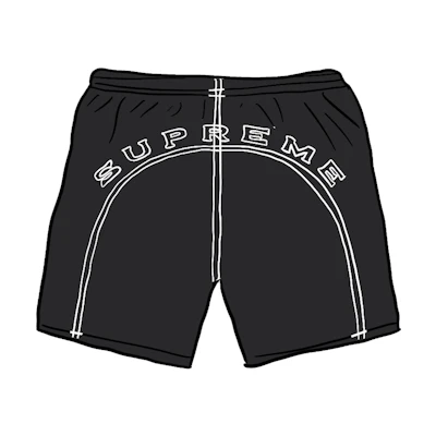 Supreme Arc Logo Water Short (SS20) Black
