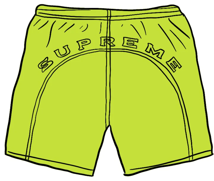 supreme-arc-logo-water-short-ss-20-lime