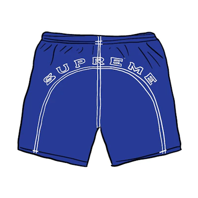 Supreme Arc Logo Water Short (SS20) Royal