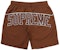 Supreme Arc Water Short Brown