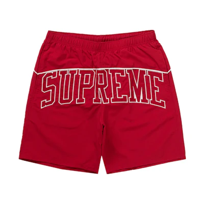 Supreme Arc Water Short Red