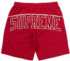 至高弧形水短裤红色 Order 至高弧形水短裤红色