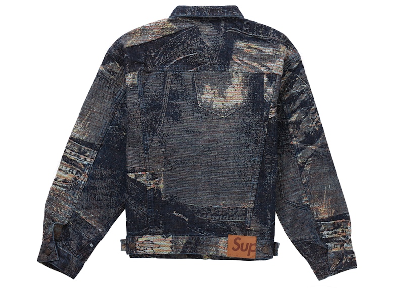 Order Supremeアーカイブデニムジャケット (Supreme Ākaibu Denimu Jaketto)
