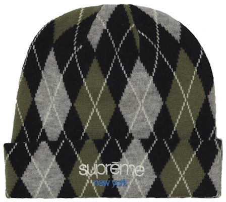 Supreme Argyle Cashmere Beanie Hitam Buy Supreme Argyle Cashmere Beanie Hitam