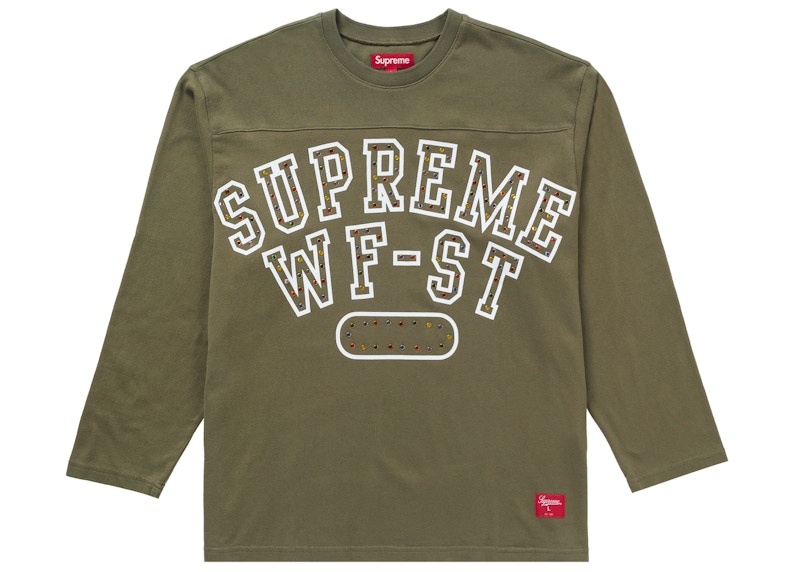 Supreme Athletic Studded L/S Top Olive