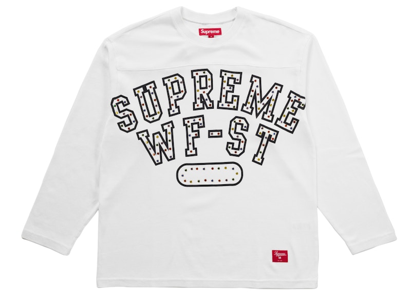 Supreme Athletic Studded L/S Top White