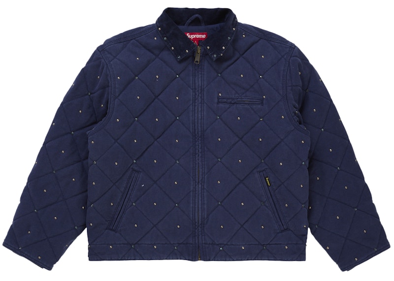 Buy Supreme b.b. Simon 深藍色絎縫工裝外套