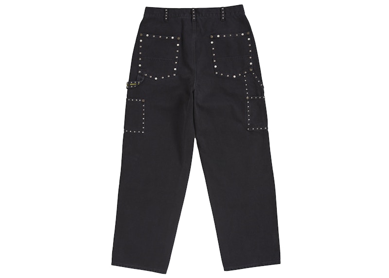 Supreme b.b. Simon Studded Double Knee Painter Pant Black 圖 2