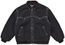 Buy シュプリーム b.b. サイモン スタッズ ワークジャケット ブラック