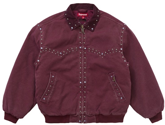 Supreme b.b. Simon 鉚釘工裝外套 酒紅色 Buy Supreme b.b. Simon 鉚釘工裝外套 酒紅色