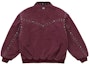 Order Supreme b.b. Simon 鉚釘工裝外套 酒紅色