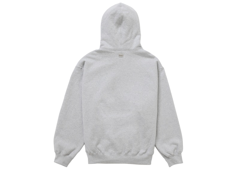 Supreme b.b. Simon Zip Up Hooded Sweatshirt Heather Grey 圖 2